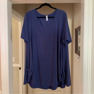 Blue LuLaRoe Perfect Tee